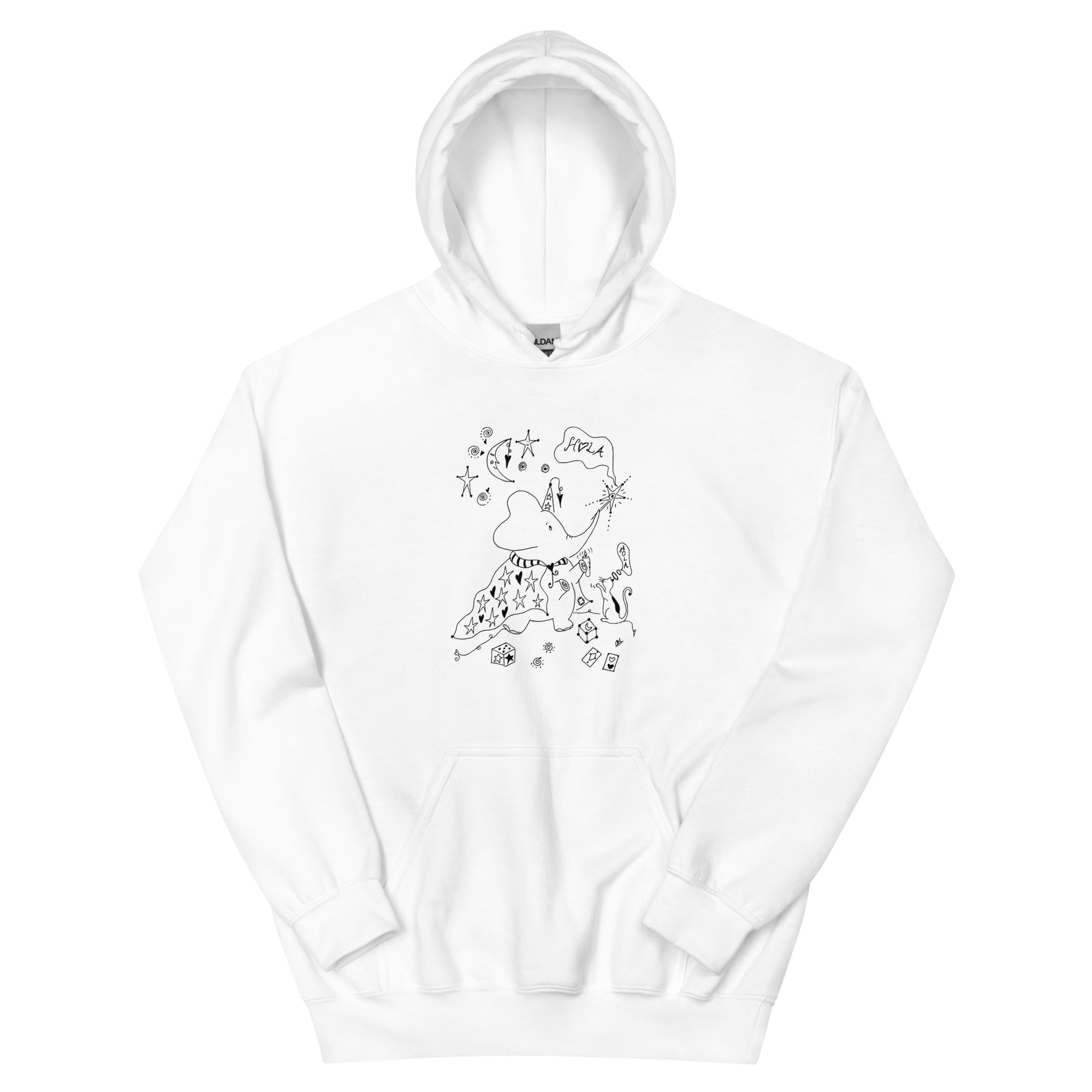 【美品】BALLAHOLIC Hoodie (white) XL Unisex Music Time Hoodie – Hola Hola Hola